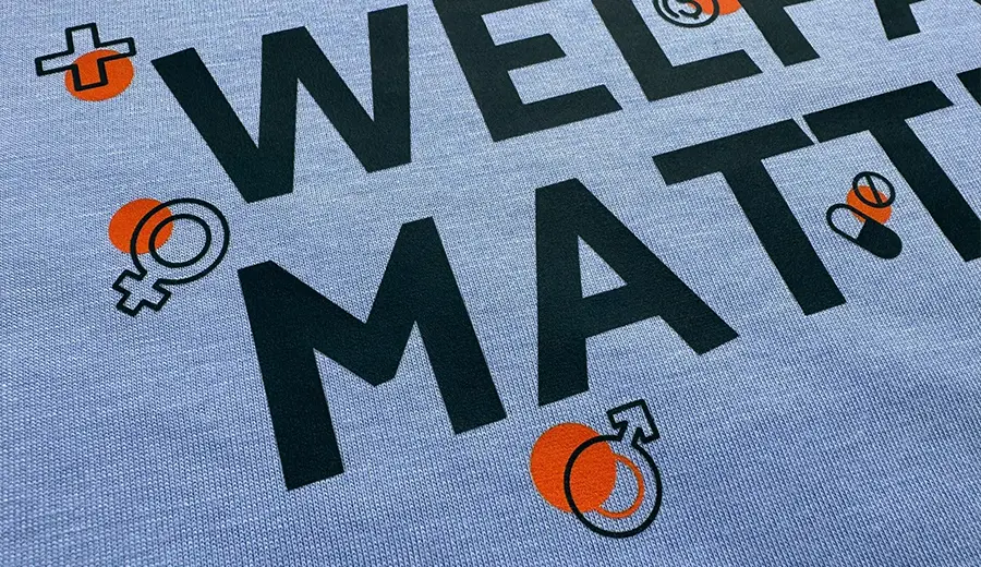 งานสกรีนเสื้อ DTF สำหรับเสื้อหลายประเภท