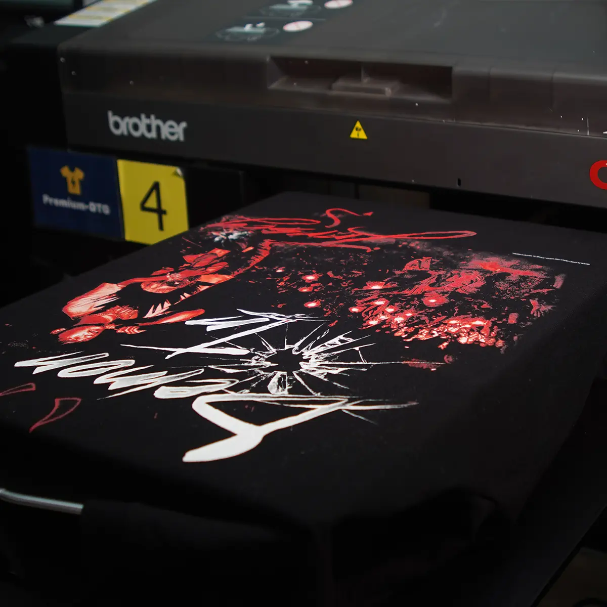 รับสกรีนเสื้อ นครพนม ตัวอย่างงานสกรีนเสื้อ DTG