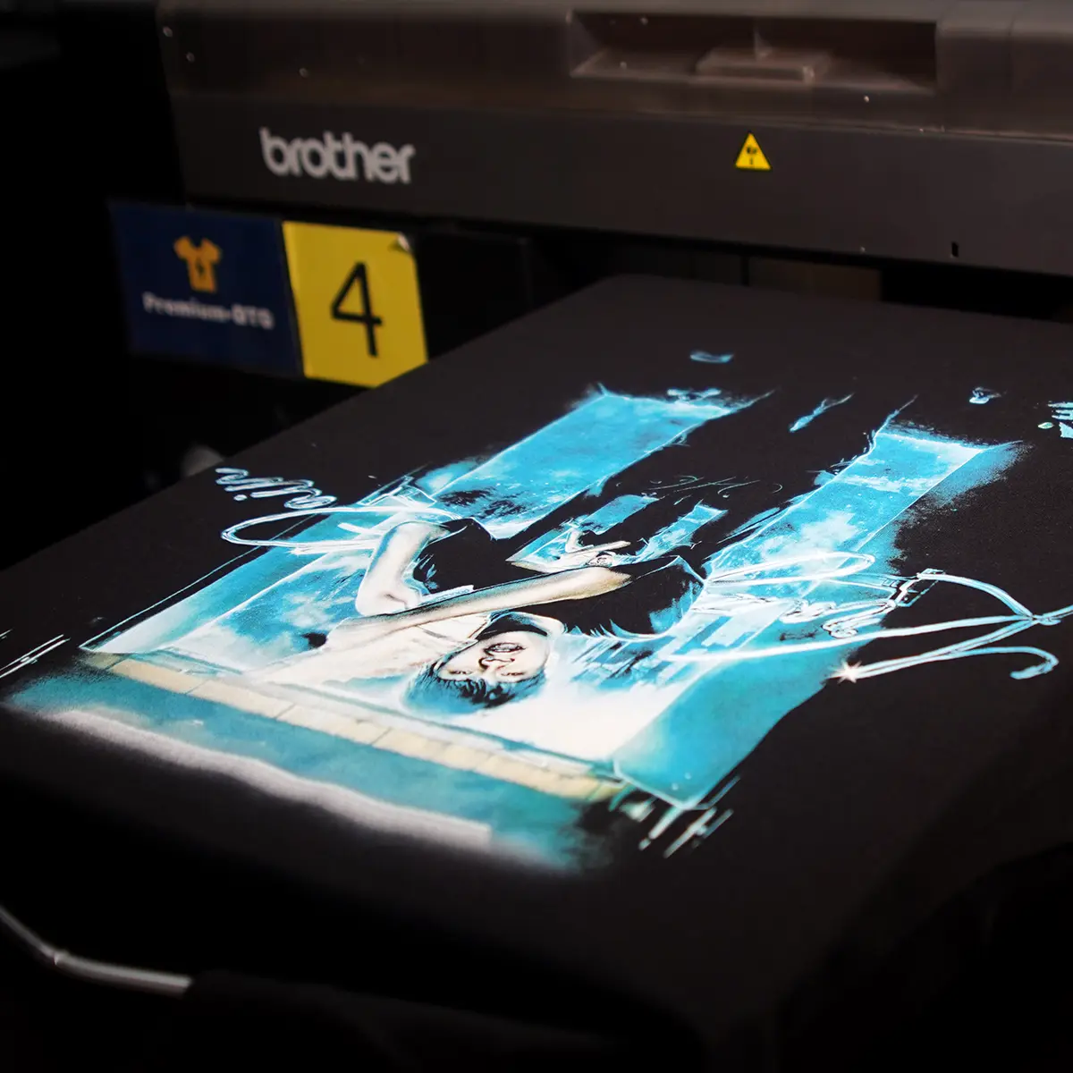 รับสกรีนเสื้อ น่าน ตัวอย่างงานสกรีนเสื้อ DTG